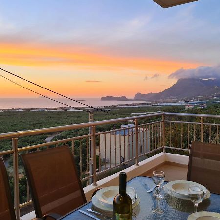 New Villa Kalimera, View To Falasarna Beach Platanos  Екстер'єр фото